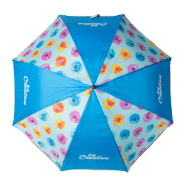 Parapluie réfléchissant sur mesure - 8 panneaux avec bandes réfléchissantes - RPET 190T - Impression sublimation_5