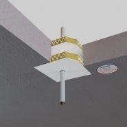 Bande coupe-feu - AF Sleeve B3 intumescente certifiée EN 1366-3 - EI 180 pour tuyaux combustibles et trous de coffrages_5