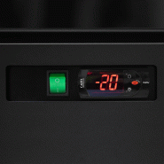 Congélateur vertical vitré Atom Maxi F2DB (1006 / 702L) Noir TEFCOLD_5