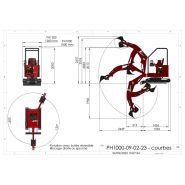 Mini-pelle pour les travaux d'excavation - ph1000 - 14 cv_5