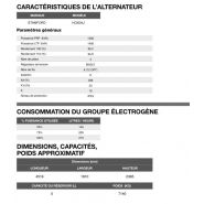 AT-1270 60 Hz triphasé - Groupe électrogène en container Inmesol - 1264,5 kVA, moteur MTU et alternateur Stamford_5