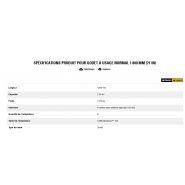 Godet d'excavation à usage normal - caterpillar finance france - 1 800 mm (71 in) - capacité 2.36 m³_5