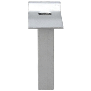 Vidaxl portail en maille de jardin acier galvanisé 289x75 cm gris 143362_5