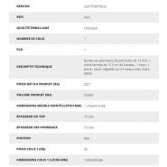 487902 - bureau droit - meubles demeyere - epaisseur du top 15 mm_5