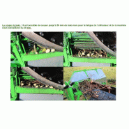 Broyeur de végétaux manuel - Fabrication française - Lame 300 mm en acier spécial - Réglable et pliable_5