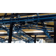 Convoyeur aérien avec rails droits et courbes - k8-2 power & free_5