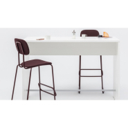 Table haute OGI V - Premier prix, idéale pour réunions informelles, salons et espaces attente_5