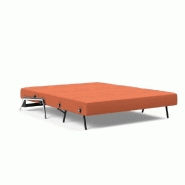 Canapé design convertible INNOVATION LIVING Cubed 02 Alu 200x160 cm - Tissu Argus Rust_5