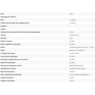 Essieu tandem robuste pour la remorque porte engin RP24