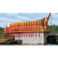 Coffrage de voile flexible équipé de poutrelle treillis GT 24, filières acier SRZ / SRZ / SRU - VARIO GT 24 - PERI SAS_5