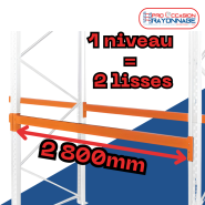 Rack à palettes sur mesure FERALCO - Configurable selon vos besoins, capacité 2,4 tonnes par niveau_5