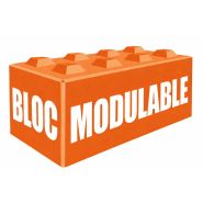 Bloc béton empilable type LEGO, béton certifié, livraison France entière._5