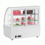 Vitrine réfrigérée de comptoir série C blanche 100L - Polar - CU637_5