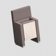 Fauteuil simple et stylé L213 - Pour conférences, auditoriums, théâtres, et espaces d'apprentissage_5