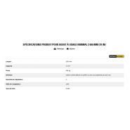 Godet d'excavation à usage normal - caterpillar finance france - 2 000 mm (79 in) - capacité 3.6 m³_5