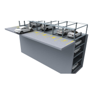 Solution de stationnement automatisée à optimisation maximale de surface WÖHR - Combiparker 560_5