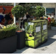 Compacteur de déchets automatique SmartPack - idéal pour aéroports, restaurants et centres commerciaux - compactage 11:1 et design personnalisable_5