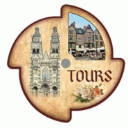 Magnet personnalisé moulin à vent - MDF, folio magnétique et carton - Diamètre 76 mm - Fabriqué en France_5