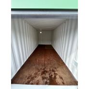 Container 20 pieds stockage avec rideau alu isolé en façade_6