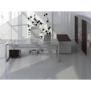 Table bureau de direction avec ou sans retour - Réf 5ème ELEMENT01 - LAS, dimensions modulables et nombreux rangements_5