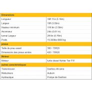 3130 Oxbo - Machine à vendanger maniable avec capacité élevée - Longueur 5.16m_5