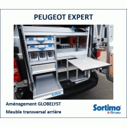 Accessoires pour optimiser l'intérieur d'un Peugeot Expert