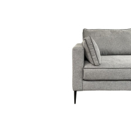 Canapé 3 places Peter 180 cm - Home Spirit - Style contemporain avec pieds hauts_5