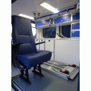 Ambulance manuelle Renault Trafic 115 CV de 2012 en état d'occasion