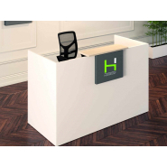 Banque d'accueil moderne et lumineuse - IMAGE avec personnalisation et design contemporain_5