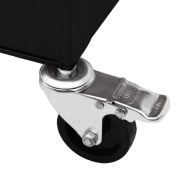 Vidaxl chariot à outils avec 4 tiroirs acier noir 147189_5