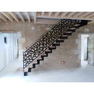 Escalier tourant -acier  cremaillere