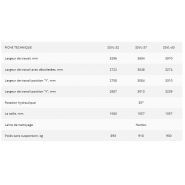 SSVL - Lames à neige - Padagas - Convient aux tracteurs à forte puissance (110 ch et plus) avec commande hydraulique_5