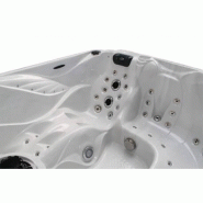 THE ADMIRE - Spa-jacuzzi portable 6 places dont 2 allongées - 230 x 230 x 91 cm - 60 jets, Aqua Rolling et système audio IPOD_5