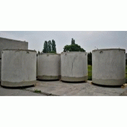 Cuve à eau en béton : 5200 litres