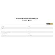 Godet d'excavation-mini-pelle - caterpillar finance france - 400 mm (16 in) - poids 48 kg_5