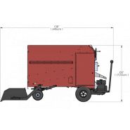 Rovipaille pailleuse agricole - rovibec - pour balles rondes_5