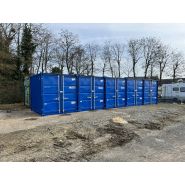 Container d'entreposage 10 pieds neuf - Disponible en 6, 8, 9, 15 et 20 pieds - Plancher bois ou acier, superposable_5