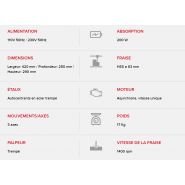 201 machine pour clés à panneton et à pompe - Keyline S.p.A. - compacte, silencieuse et structure en fonte - poids 17 kg_5