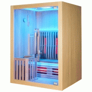 SAUNA COMBI BOREAL® ELÉGANCE 2 - 150X125 INFRAROUGE + VAPEUR_5