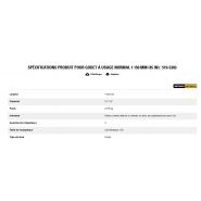 519-5303 godet d'excavation à usage normal - caterpillar finance france - 1 150 mm (45 in) - capacité 2.17 m³_5