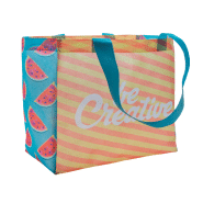 Sac shopping publicitaire - anses longues - 80 gr/m² - personnalisable en sublimation_5