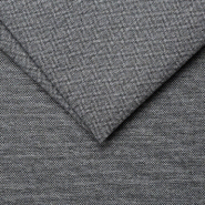 Canapé convertible express Mac Mahon - sommier à lattes 120cm - matelas 16cm tissu tweed gris graphite_5