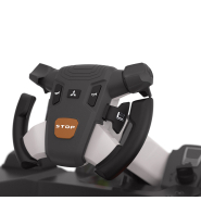 Chariot préparateur de commandes au sol VELIA ES OPB12N2F - 1200 kg - électrique - fourches élevables_5