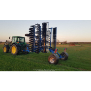 Déchaumeur à disques semi-porté 6 mètres - Landstal LST BTH 600 - neuf avec repliage hydraulique et 48 disques_5