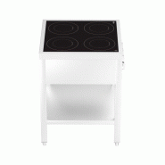 Cuisinière à induction 4 zones avec essous ouvert 7505.0035 COMBISTEEL_5