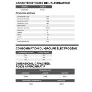 Cp-1400 50 hz triphasé groupe électrogène en container - 1.350,0 kva