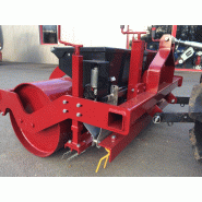 Rouleau Engazonneur 120 cm + Semoir Meynie - Largeur 130 cm, 300 kg, 170 L - Outil Micro-tracteur_5
