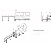 AS 499 - Tronçonneuse mono tête JC Colombo - Lame de scie diamètre 700 mm - Coupe automatique pour profilés industriels lourds_5