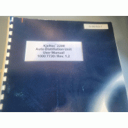 Unité d'analyse / distillation FOSS 2200 Kjeltec_5