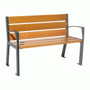 Banc bois et acier Silaos®6 lames_5